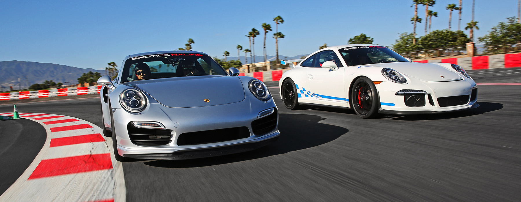 Auto Club Speedway in Los Angeles Exotics Racing